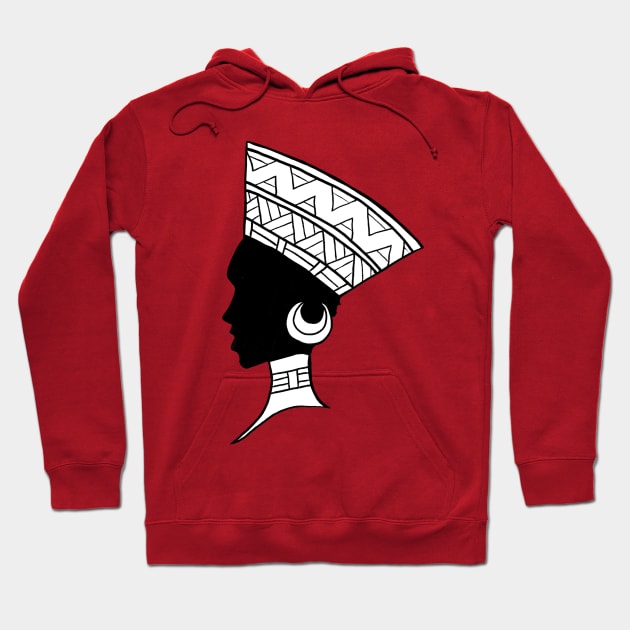 African Headdress Hoodie by AfrAsian-Mafia